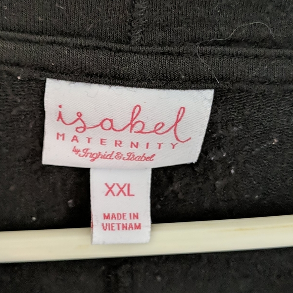 Maternity cowl neck pullover - Picture 3 of 6